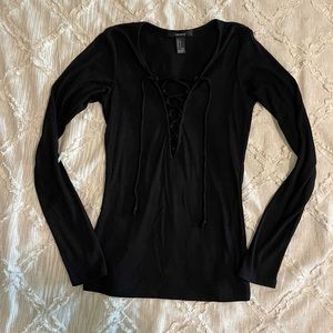 Black forever 21 long sleeve